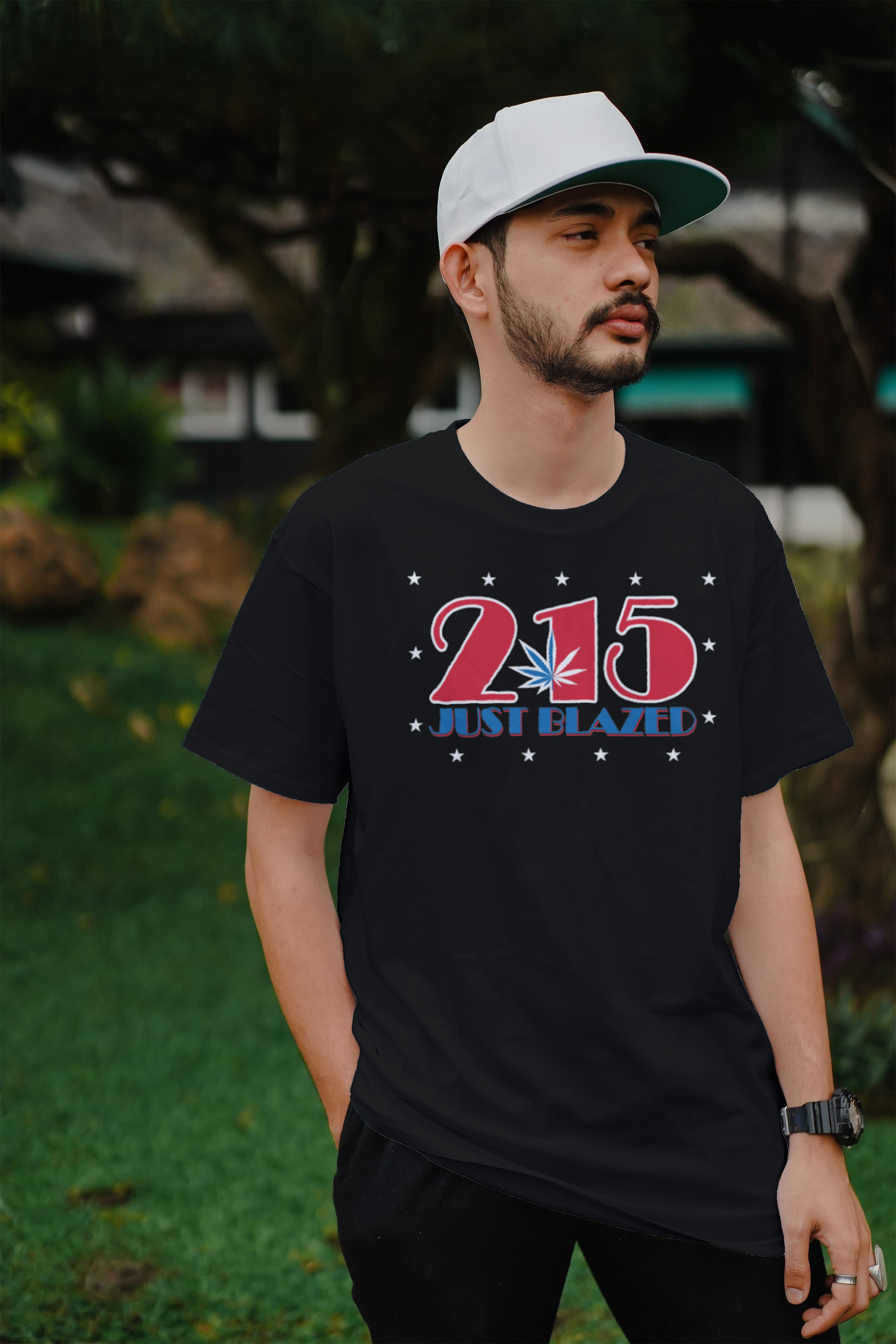 215 Just Blazed Area Code Shirt Featuring 13 Stars