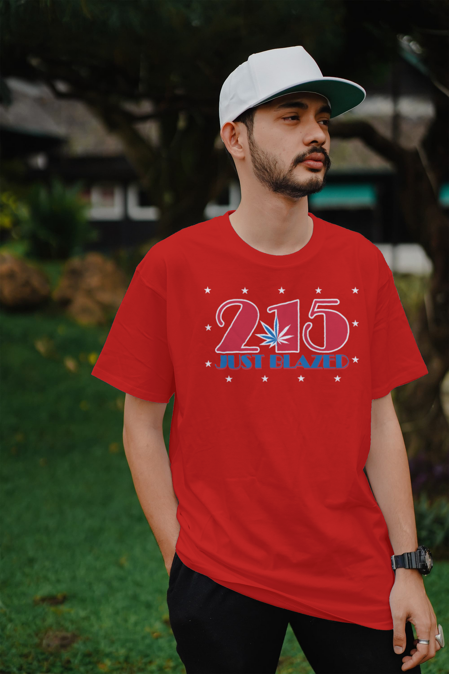 215 Just Blazed Area Code Shirt Featuring 13 Stars