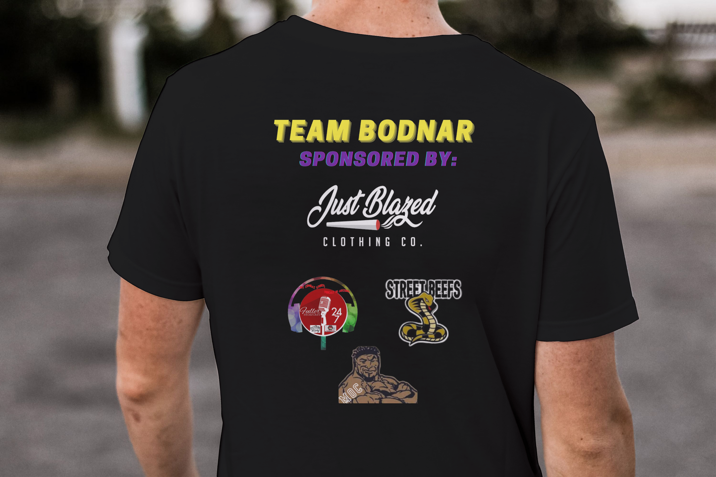 James Bodnar “White Lion” Fight Shirt