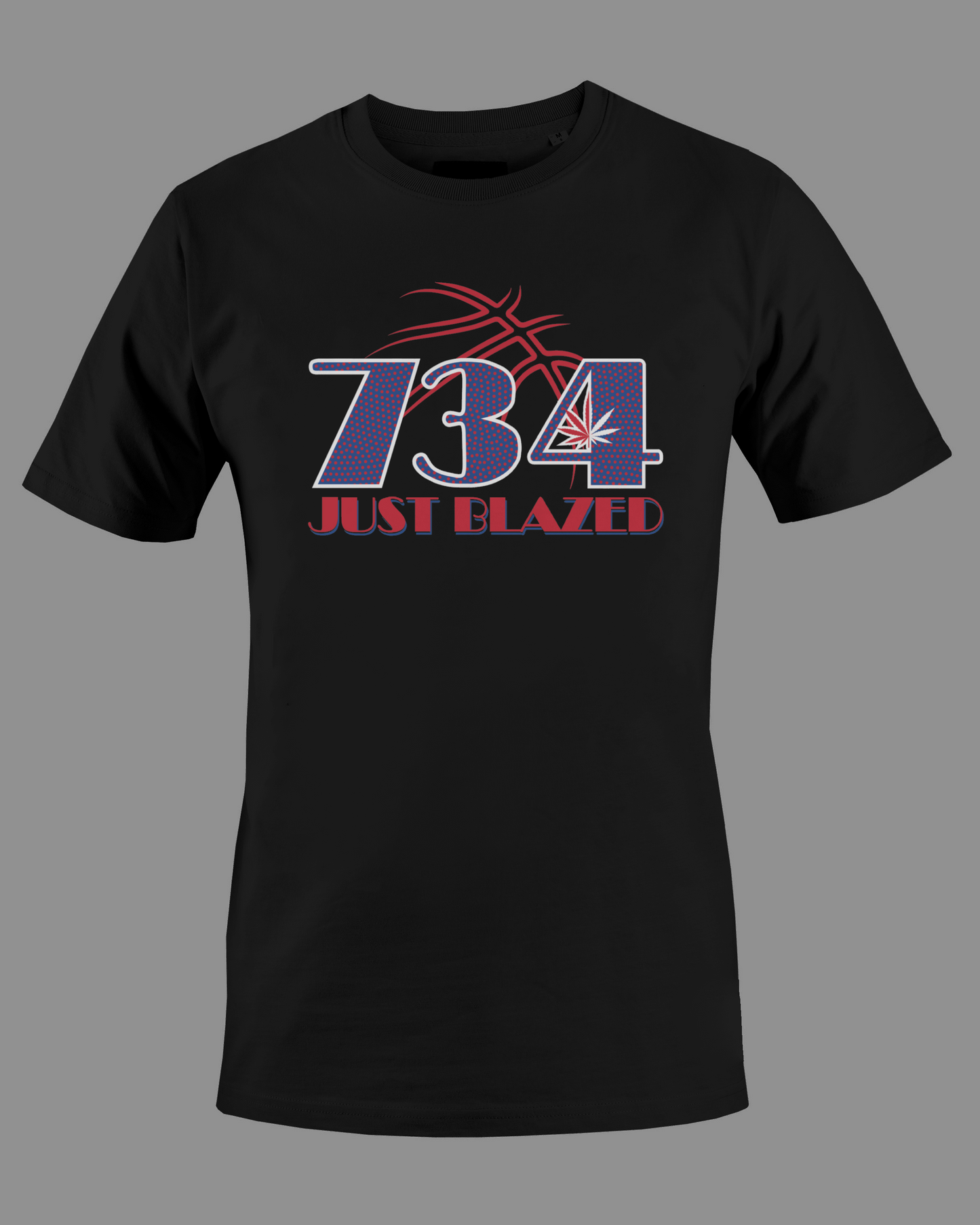 734 Just Blazed Area Code Shirt