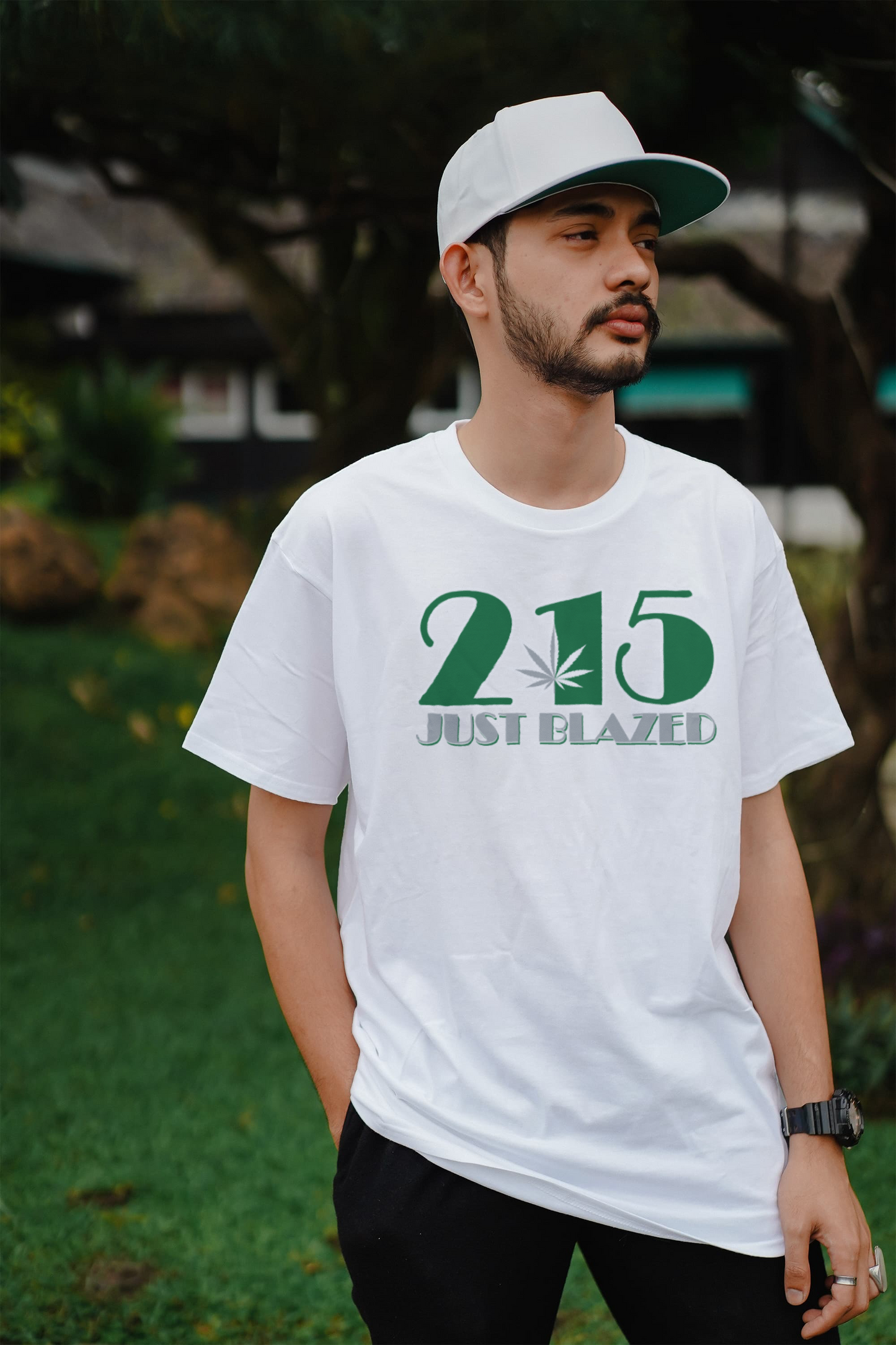 215 Just Blazed Custom Kelly Green Area Code Shirt