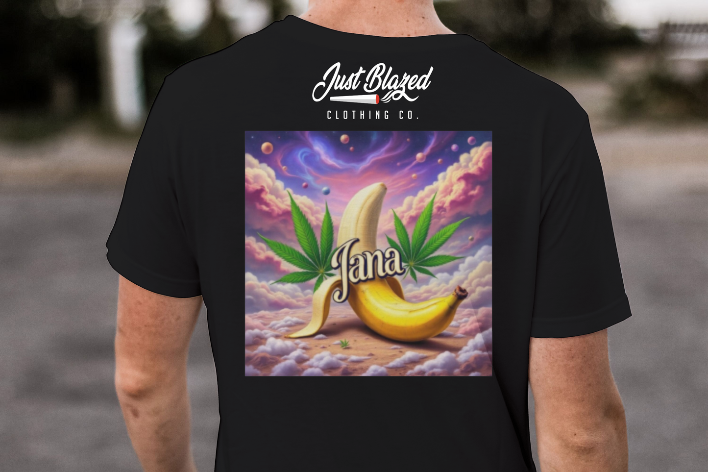 Jana Banana X Just Blazed Collab Shirt.