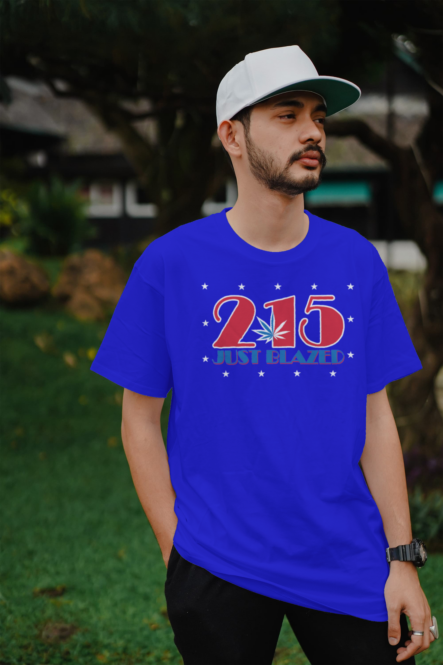 215 Just Blazed Area Code Shirt Featuring 13 Stars