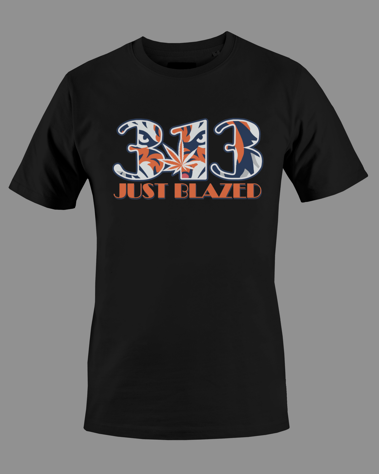 313 Just Blazed Area Code Shirt