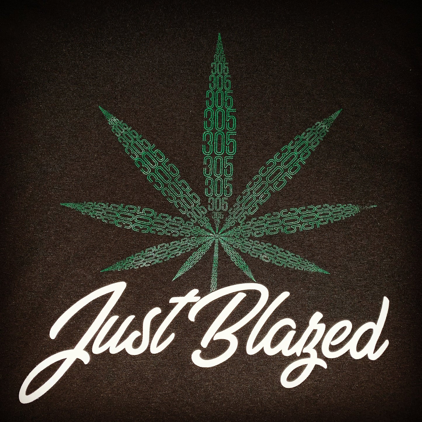 Exclusive 305 Leaf Custom Glow T-Shirt