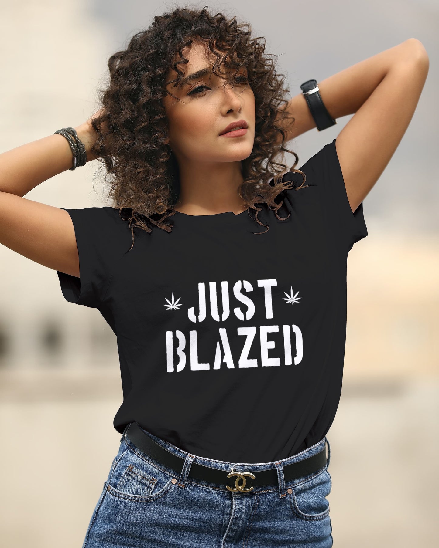Just Blazed Stencil