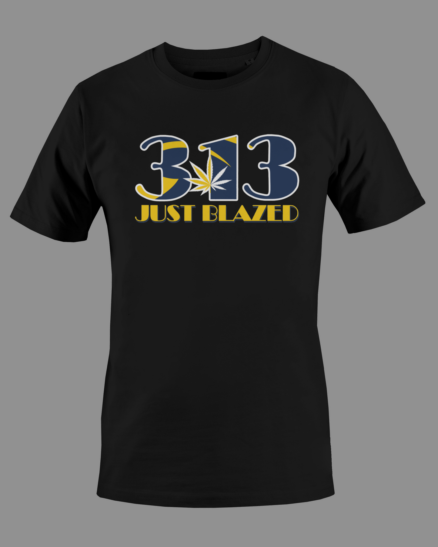 313 Just Blazed Area Code Shirt