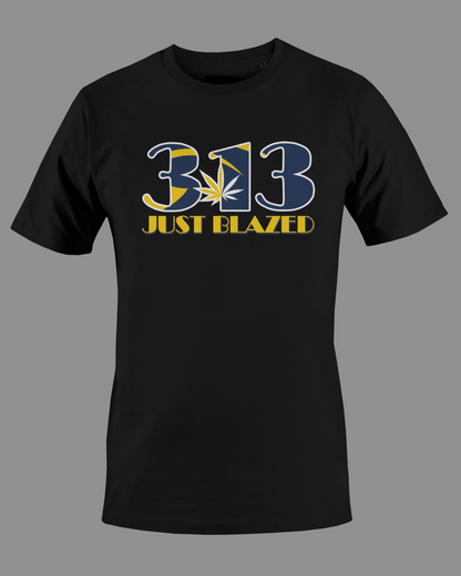 313 Just Blazed Area Code Shirt