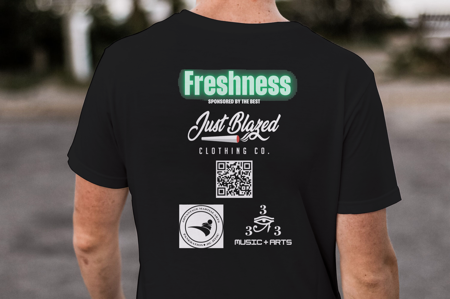 Offical 304 Just Blazed Bobby “Freshness” Nicewander Fight Shirt