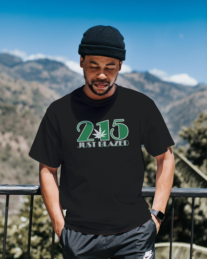 215 Just Blazed Custom Eagles Kelly Green Area Code Shirt