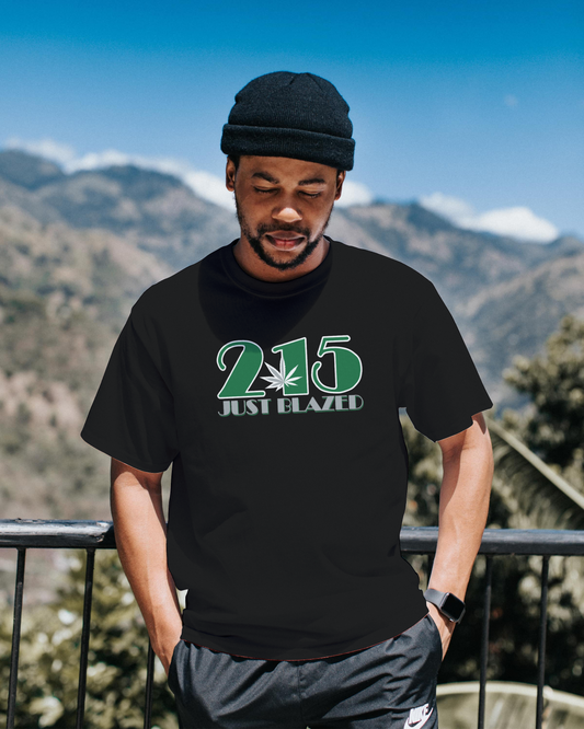 215 Just Blazed Custom Eagles Kelly Green Area Code Shirt