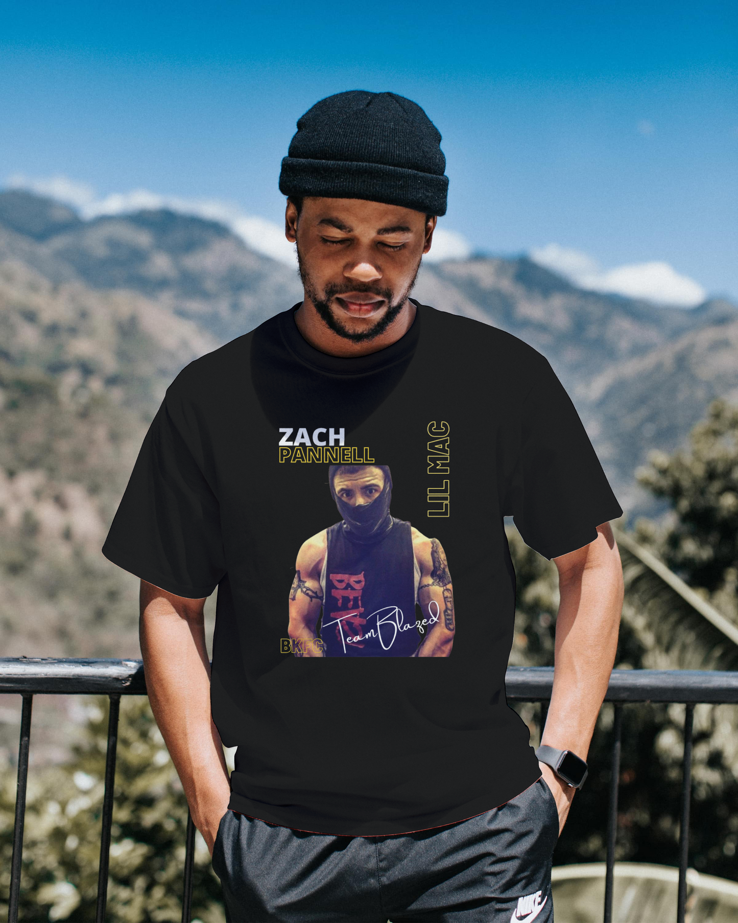 Zach Pannell “LiL Mac” Fight Shirt