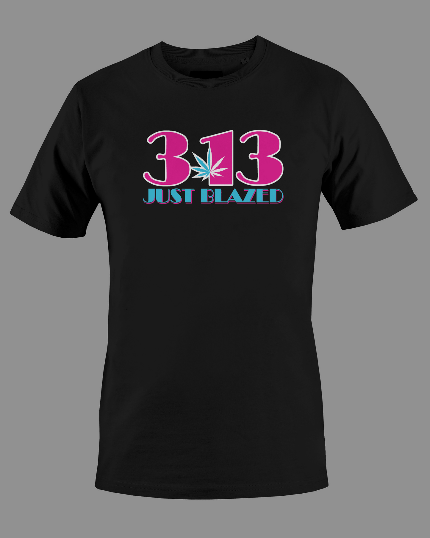 313 Just Blazed Area Code Shirt