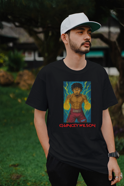 Chancey Wilson Fight Shirt Powered By Just Blazed.