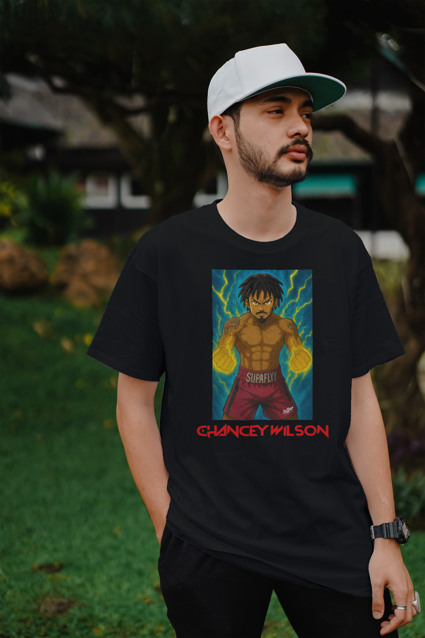 Chancey Wilson Fight Shirt Powered By Just Blazed.