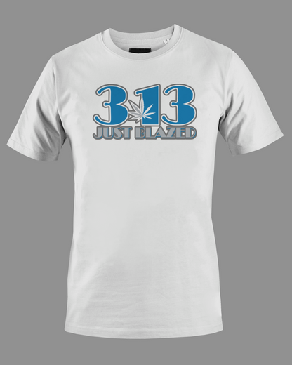 313 Just Blazed Area Code Shirt- Detroit Lions Edition.