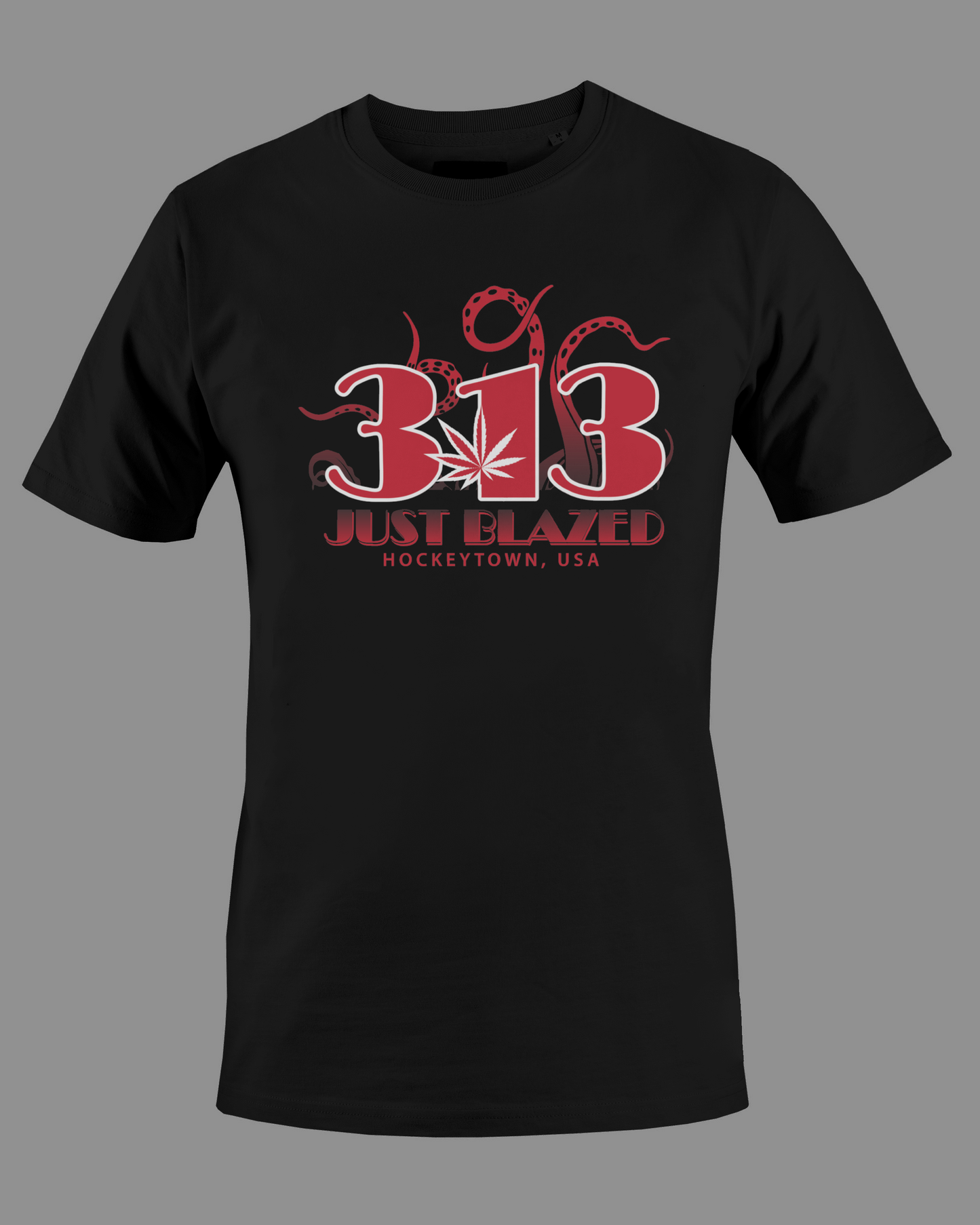 313 Just Blazed Area Code Shirt