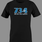 734 Just Blazed Area Code Shirt
