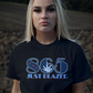 865 Just Blazed Area Code Shirt-Featuring the Tennessee Titans Colors