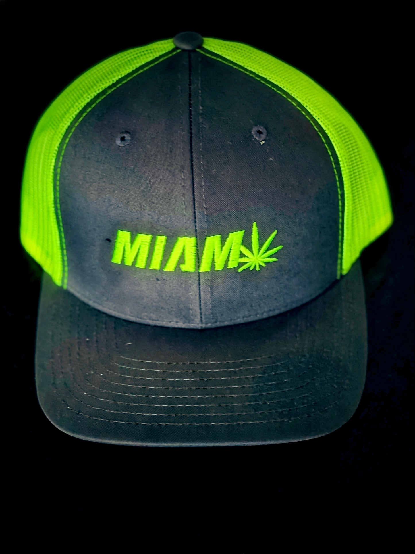 Neon Miami Trucker Hat