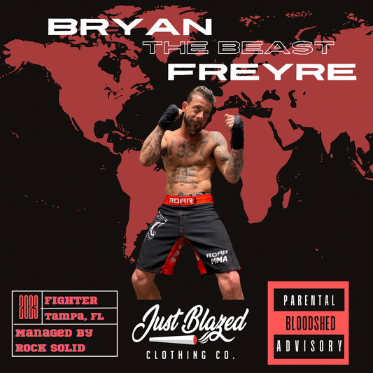 Bryan The Beast Freyre Fight Card Shirt