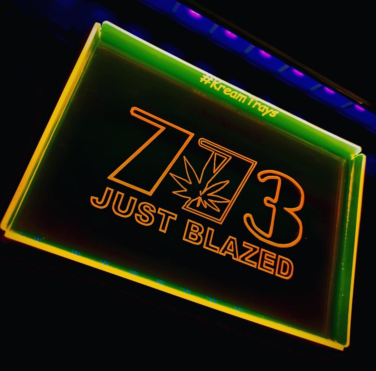 Large 773JustBlazed Rolling Tray